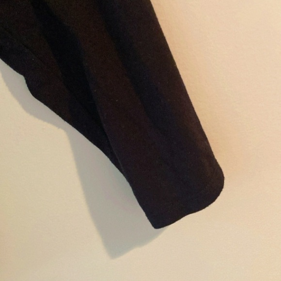 COLLARED BLACK BLOUSE SIZE S/P - Picture 5 of 6